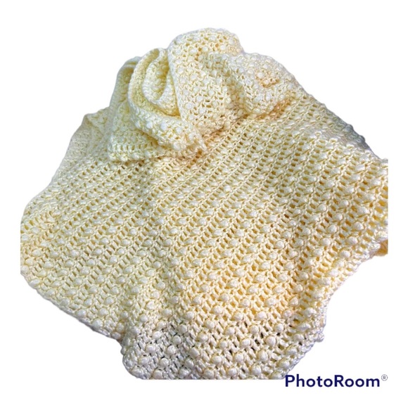 Handmade Other - Saved for someone don’t buy Handmade USA Afghan crochet baby lap 48 x 88"